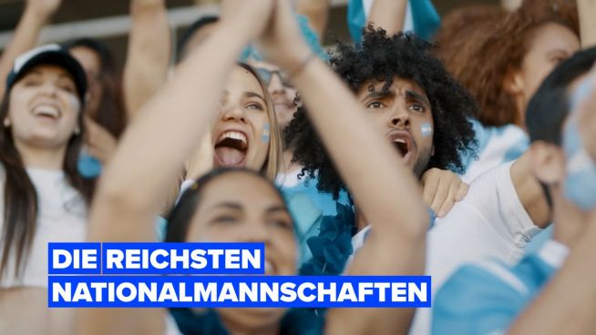 Diese A-Nationalmannschaften haben den höchsten Marktwert