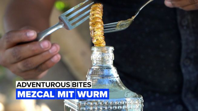 Adventurous Bites: Mezcal mit Wurm