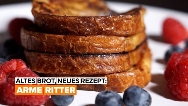 Altes Brot, neues Rezept: Arme Ritter