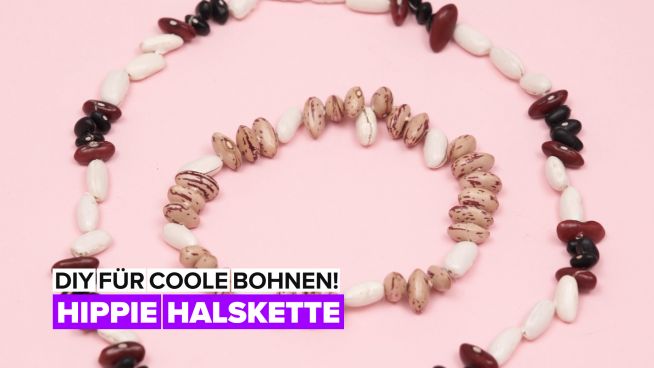 Bohnen Liebe – Bohnen Halskette