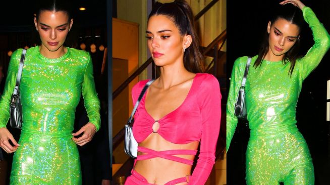 Kendall Jenner im Neon-Fieber