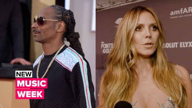 Supermodel Heidi Klum veröffentlicht ihre erste Single mit Snoop Dog